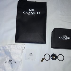 New COACH Valet Key Chain